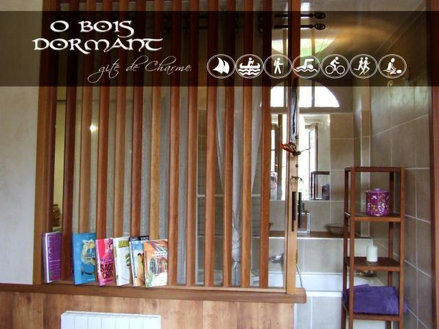 O Bois Dormant- Studio Vue Rance River Et Viaduc De Dinan Lanvallay Bagian luar foto
