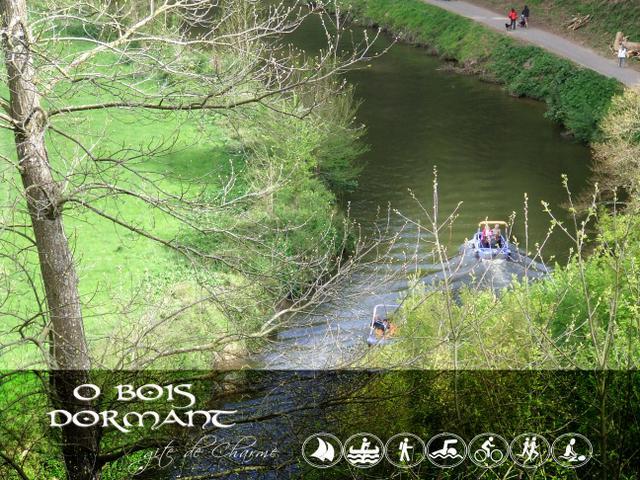 O Bois Dormant- Studio Vue Rance River Et Viaduc De Dinan Lanvallay Bagian luar foto